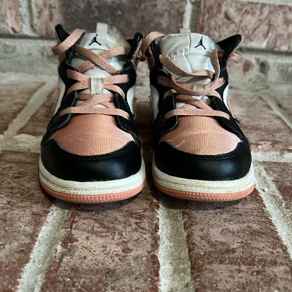 Kids toddler Jordan 1 mid light madder root size 10c - Picture 8 of 14